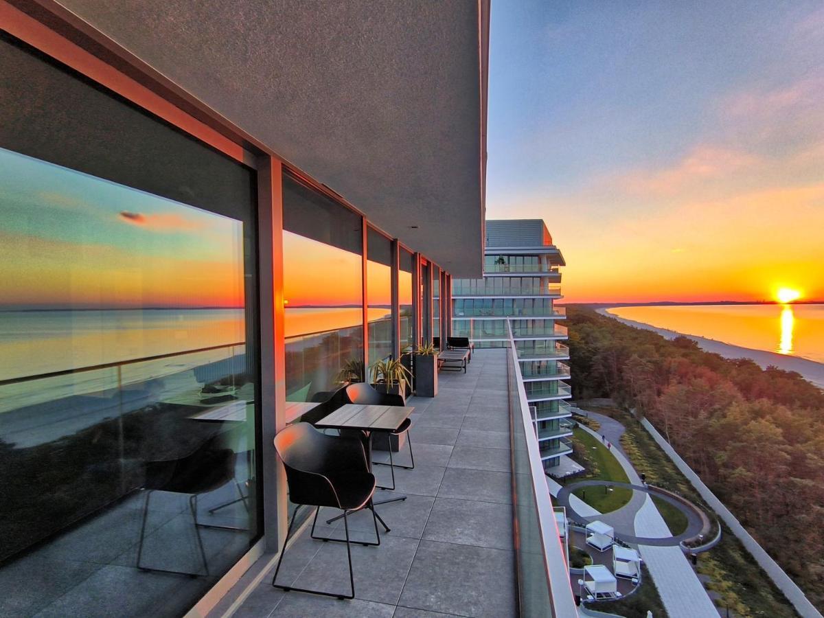 Baltico Wave View Deluxe Apartament ミエンジズドロイェ エクステリア 写真