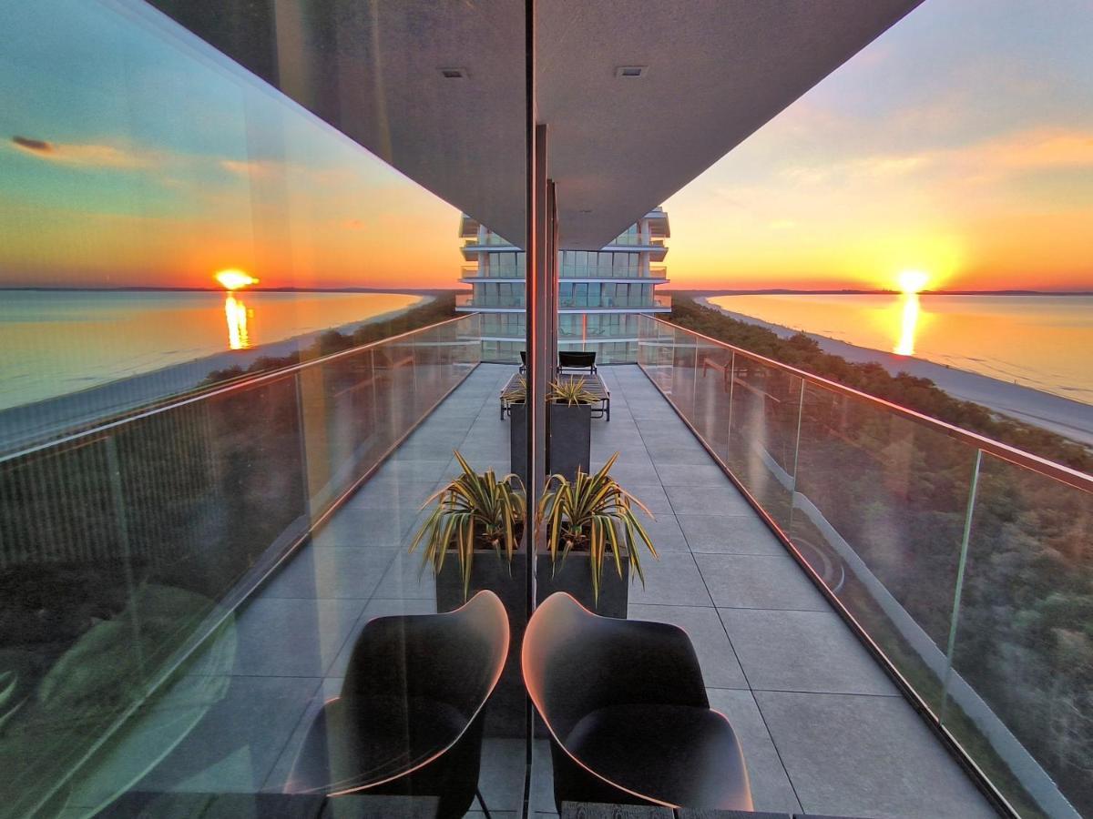 Baltico Wave View Deluxe Apartament ミエンジズドロイェ エクステリア 写真