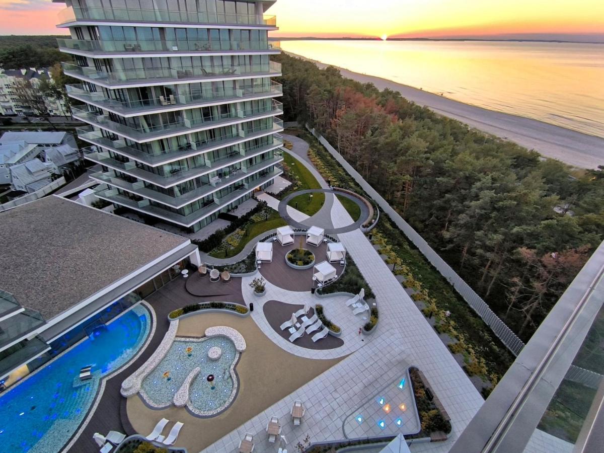 Baltico Wave View Deluxe Apartament ミエンジズドロイェ エクステリア 写真