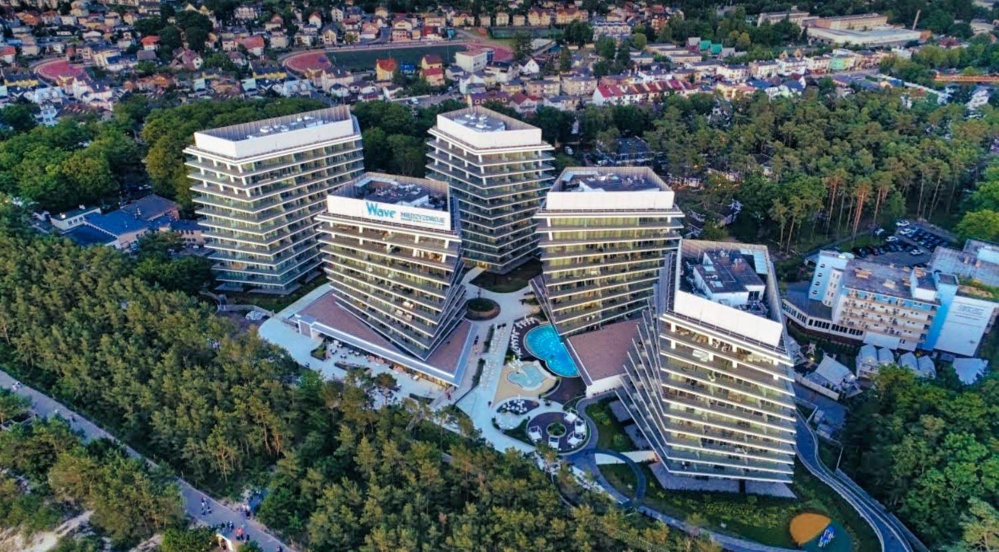 Baltico Wave View Deluxe Apartament ミエンジズドロイェ エクステリア 写真
