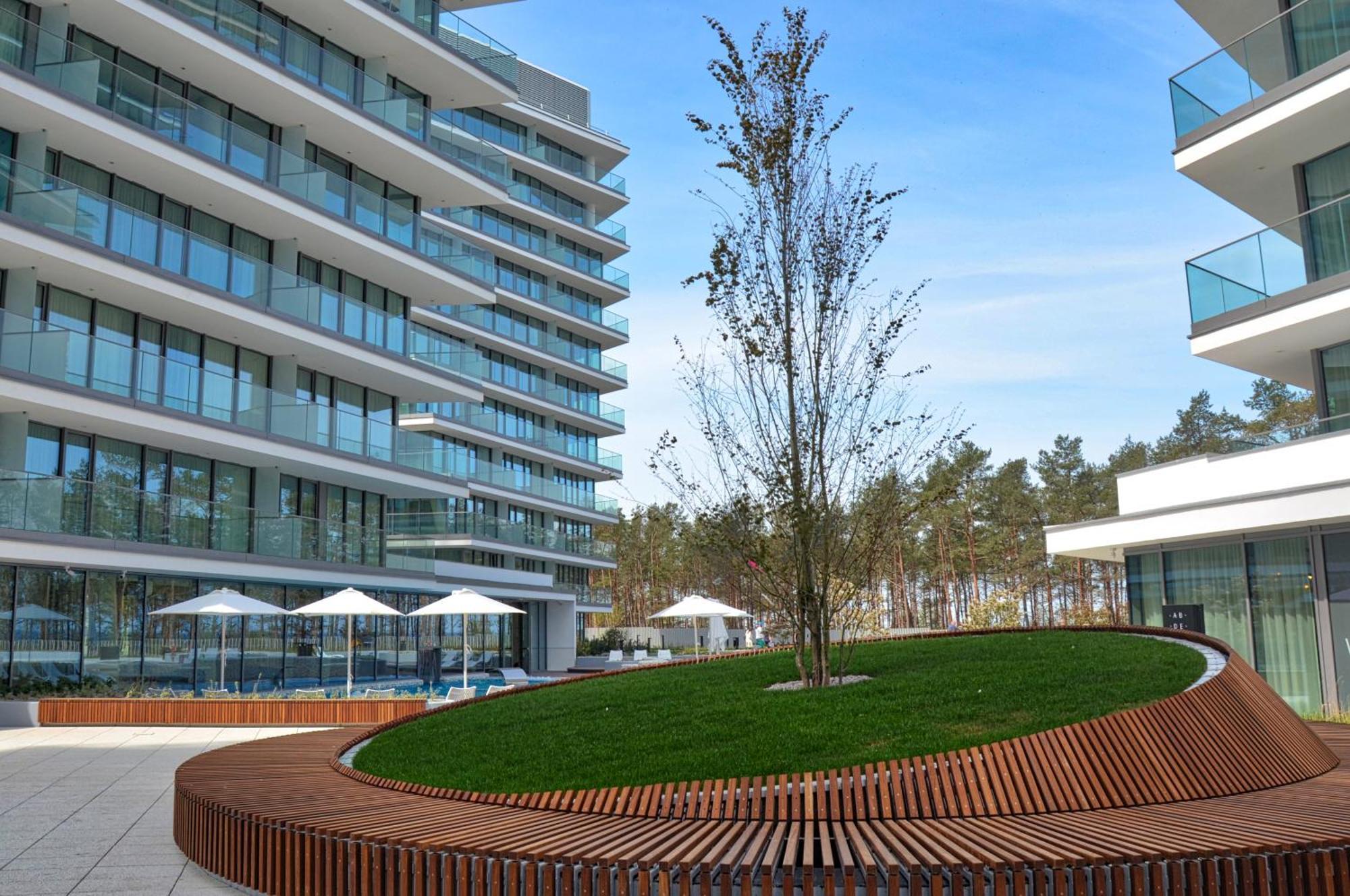 Baltico Wave View Deluxe Apartament ミエンジズドロイェ エクステリア 写真